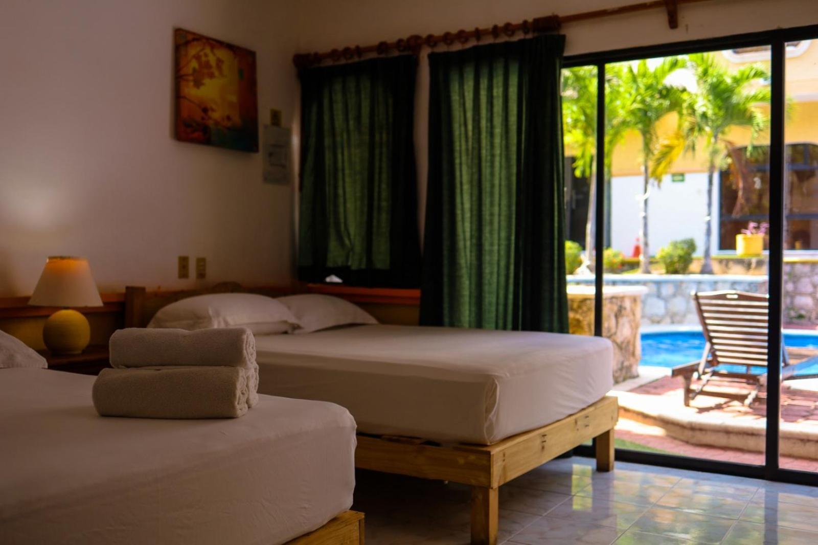 פלאייה דל כרמן Hotel Vista Caribe 5Ta Av A 5 Pasos De La Playa מראה חיצוני תמונה