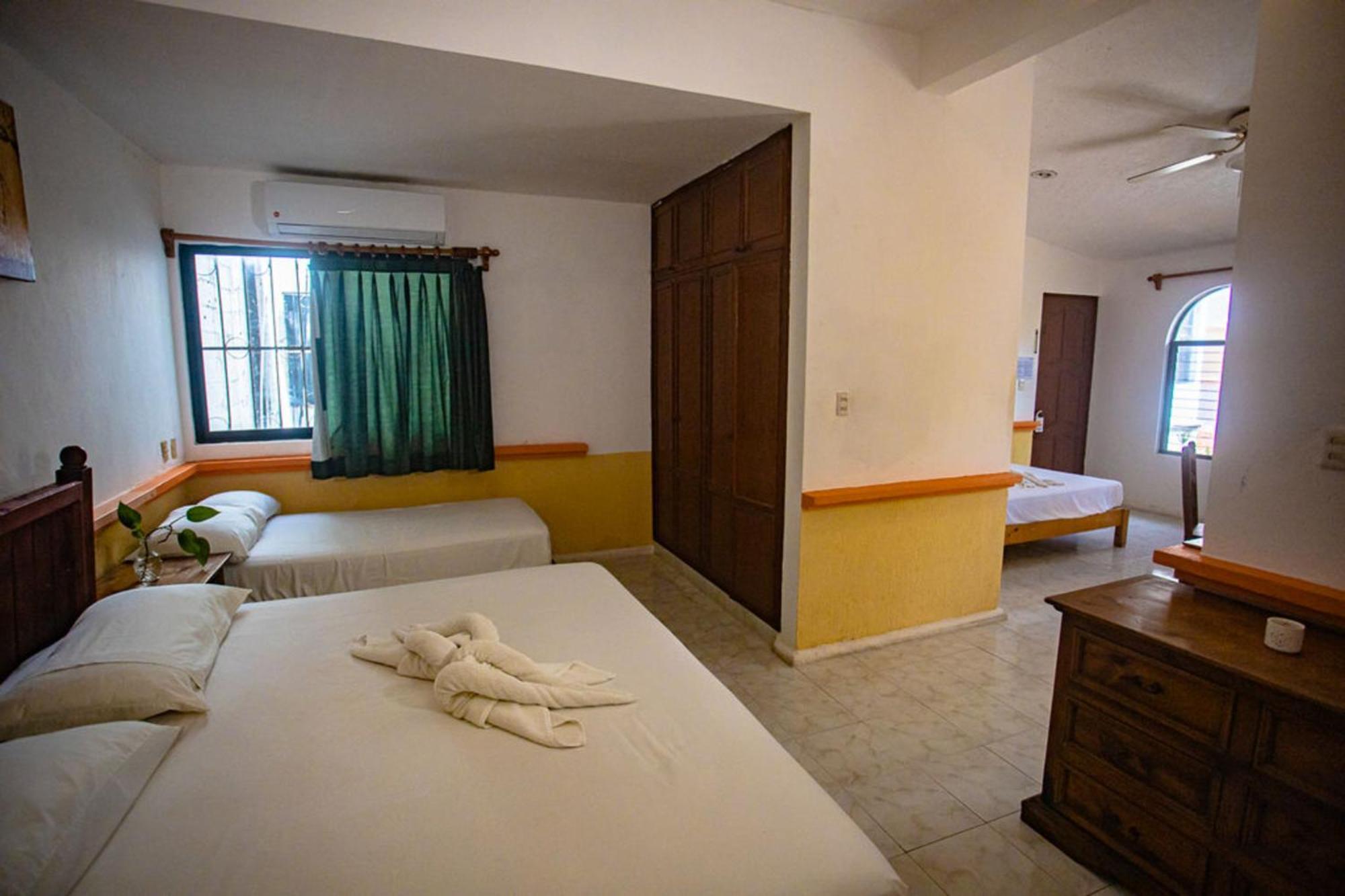 פלאייה דל כרמן Hotel Vista Caribe 5Ta Av A 5 Pasos De La Playa מראה חיצוני תמונה