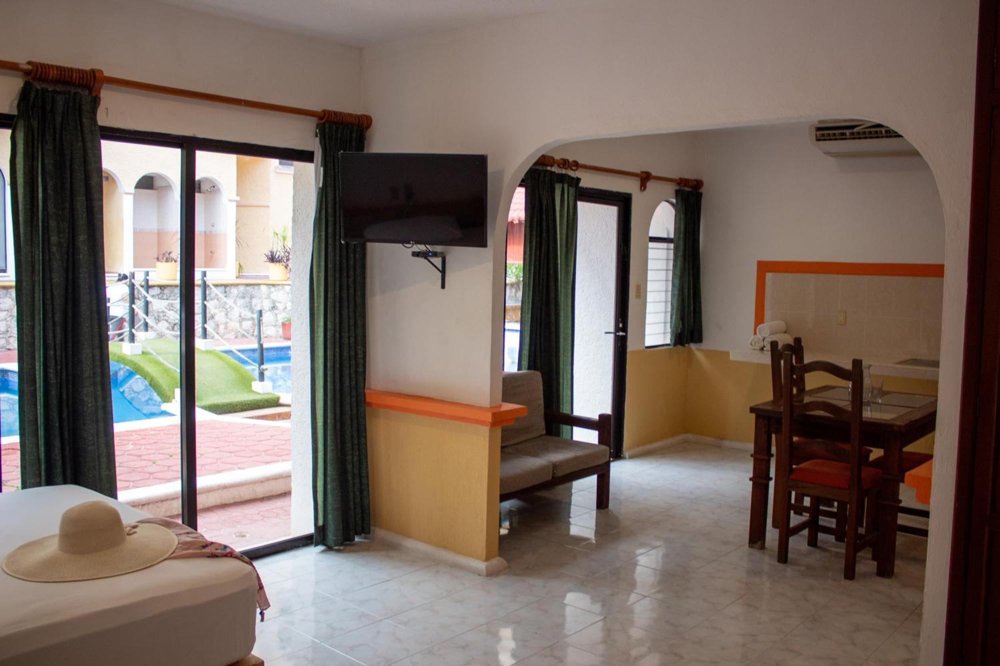פלאייה דל כרמן Hotel Vista Caribe 5Ta Av A 5 Pasos De La Playa מראה חיצוני תמונה