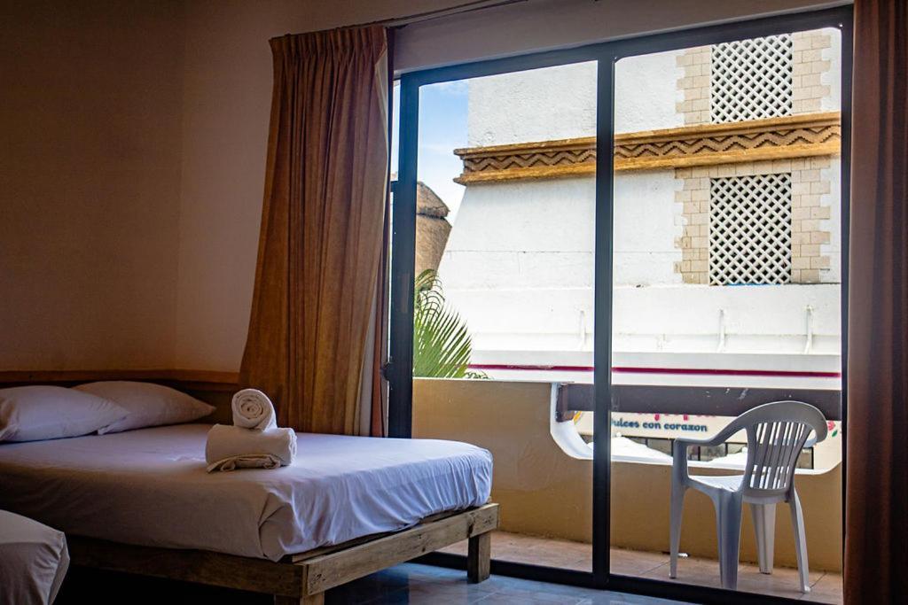 פלאייה דל כרמן Hotel Vista Caribe 5Ta Av A 5 Pasos De La Playa מראה חיצוני תמונה